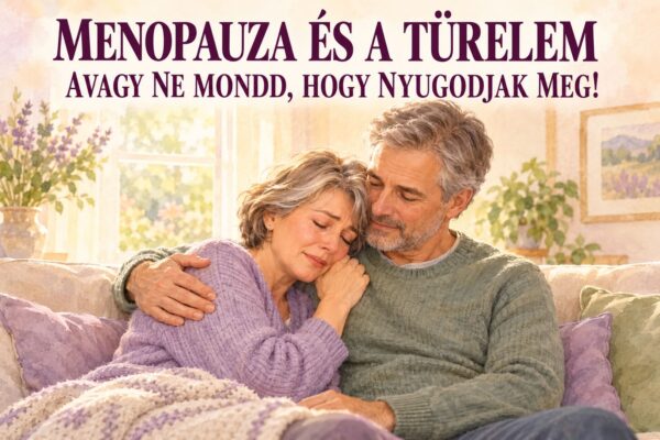 MENOPAUZA ÉS A TÜRELEM – AVAGY NE MONDD, HOGY NYUGODJAK MEG!