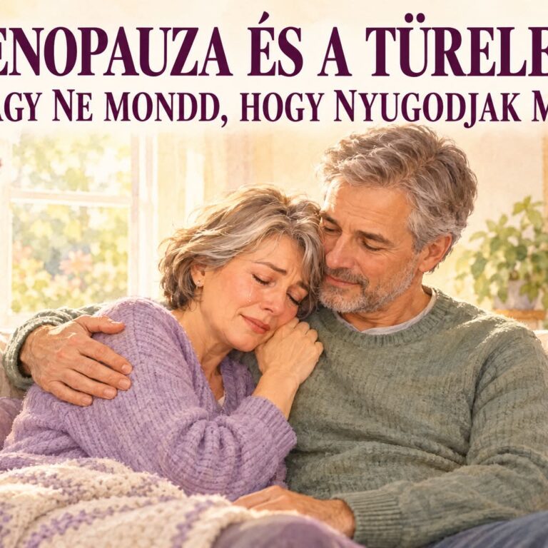 MENOPAUZA ÉS A TÜRELEM – AVAGY NE MONDD, HOGY NYUGODJAK MEG!